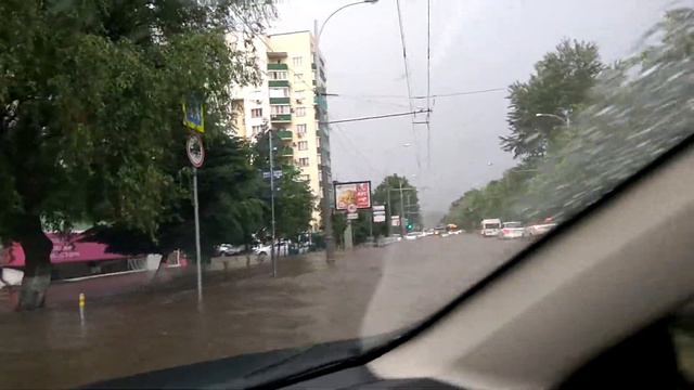 Потоп в Краснодаре 21.05.2018 смотреть онлайн