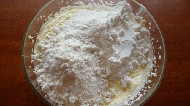 Песочное печенье с кокосовой мукой