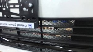 Volkswagen Polo защита радиатора. Установка сетки на решетку радиатора и в бампер