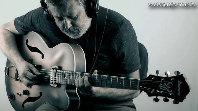 Paulo Sérgio - UP TO WALL - Funk Smooth Jazz - Ibanez AF55 смотреть онлайн