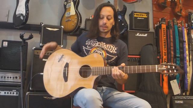 Review de la MARCA BREEDLOVE una Guitarra electroacustica nylon que nos sorprendio CARACTERISTICAS! смотреть онлайн
