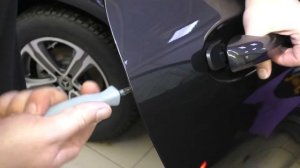 Мерседес GLC 2020 снимаем ручку двери.
