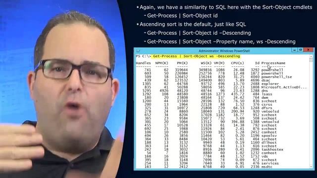 PS101: Sorting Pipeline Output in Windows PowerShell смотреть онлайн