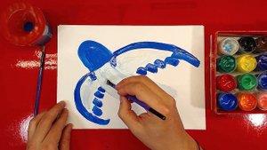 Рисуем ЛАСТОЧКУ как нарисовать птицу для детей