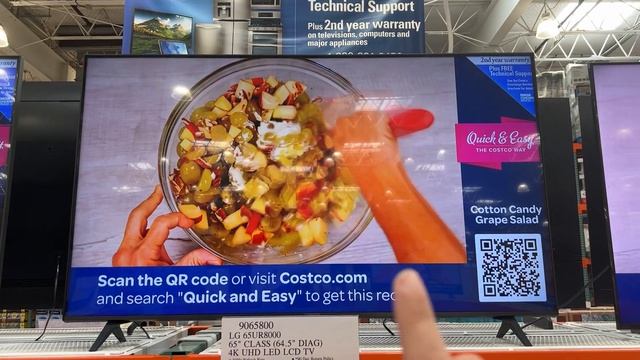 LG 65 Inch Class UR8000 series LED 4K UHD Smart webOS 23 w/ ThinQ AI TV смотреть онлайн