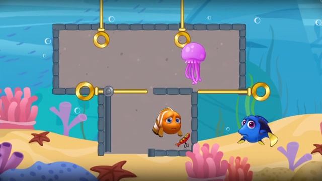 Fishdom Mini Game Nemo Fish Squid Puzzle | Today's Special смотреть онлайн