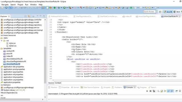32_6:FreeMarker|Spring Boot| View Technology| PostgreSQL| PostgreSQL |CRUD Operations смотреть онлайн