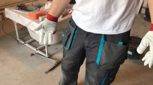 .Брюки GROSS и Перчатки со вставкой из козьей кожи START WorkMaster STG0110