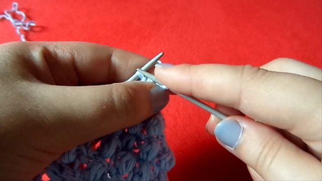 Узор Букле или Шишечки. Вязание спицами. смотреть онлайн