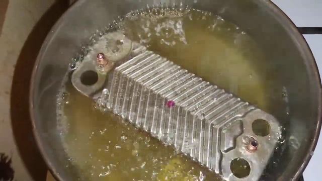 Промывка теплообменника котла в домашних условиях