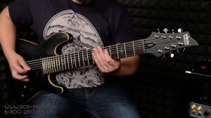 8-ми струнная электрогитара SCHECTER DEMON-8 (Играем DJENT)
