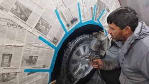 ⭐Покраска ржавчины на арке пятном!?