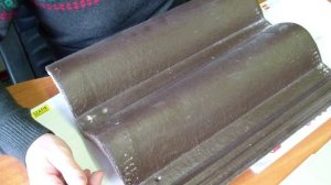 Цементно - песчаная черепица