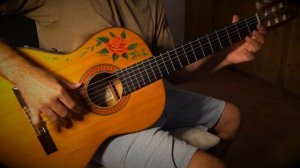 PRINCIPIO DE LUCHA - BLEACH meets flamenco gipsy guitarist OST 3 GUITAR COVER