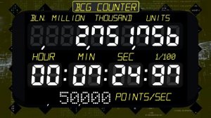 BCG 15 Minutes Countdown (0-9,999,999,999 Counter Numbers) - Remix Wii Party Board Game Island Musi