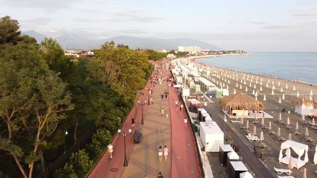 20 Августа 2021. День 12. Адлер. Имеретинская набережная. смотреть онлайн