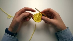 Вязание круга по спирали столбиками без накида