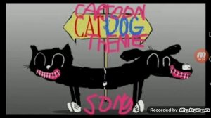 мультяшный котопёс тема музыки (пёс Дима Ф. кот я)
