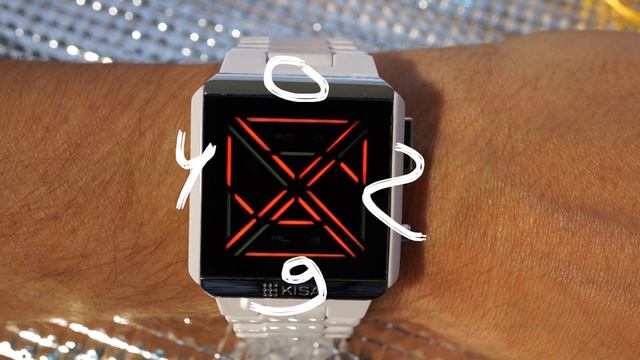 Kisai X Acetate Cool LED Watch Design with Time, Date, Alarm From Tokyoflash Japan смотреть онлайн