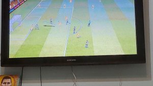 шикарный гол Кавани через себя