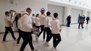 СКА-Сочи; 11.02.2024;  оркестр на хоккее.