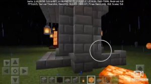Как сделать красивый портал в ад Minecraft