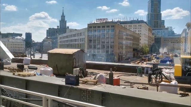 Реконструкция путей МЦД2/МЦД4. Едем от Москвы-Товарной до Каланчевской и обратно//3 июля 2022 г. смотреть онлайн