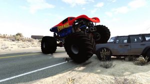 Spider Man Monster Truck- BeamNG.Drive