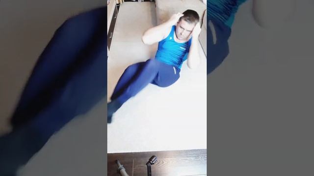 Эксперимент над прессом.День 89./23.01.2021/ 100 дней по 100 повторений на пресс.