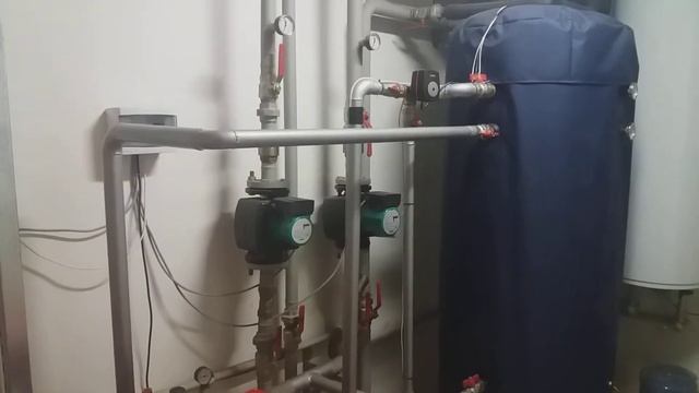 Каскад воздушных тепловых насосов