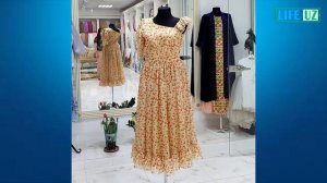 Паплин ва штапелдан  бир-биридан чиройли либослар фасонлари