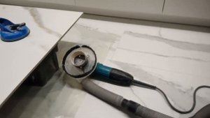 Плитка после установки кухни