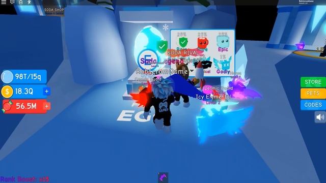 ОБНОВА! САМЫЙ ДОРОГОЙ ПИТОМЕЦ В СИМУЛЯТОРЕ ГАЗИРОВКИ! КОДЫ СОДА СИМУЛЯТОР! Roblox Soda Simulator смотреть онлайн