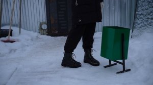 Урна металлическая квадратная