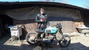 ИЖ Боббер! Новый руль на ИЖ Юпитер 4! Выезд! Часть 4