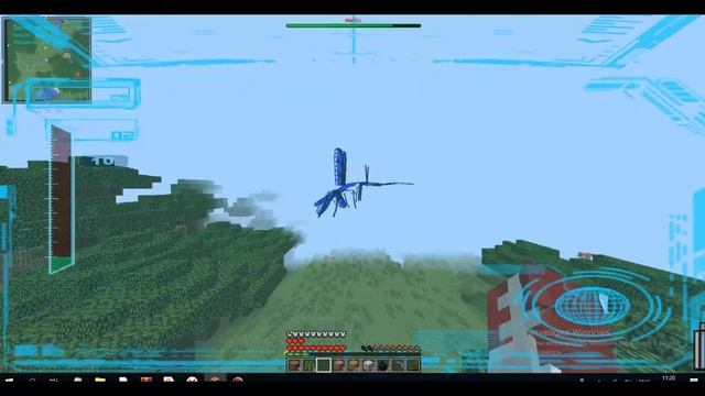 Выжевание IRON MAN MARK 5 в майнкрафт смотреть онлайн