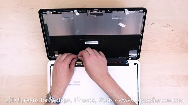 Laptop screen replacement / LCD repair [Asus F555l] смотреть онлайн