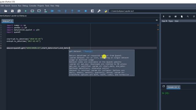 Calculate sharp ratio, standard deviation and volatility in stocks market by using python. смотреть онлайн