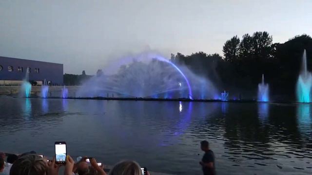Фонтан Рошен. Вінниця.