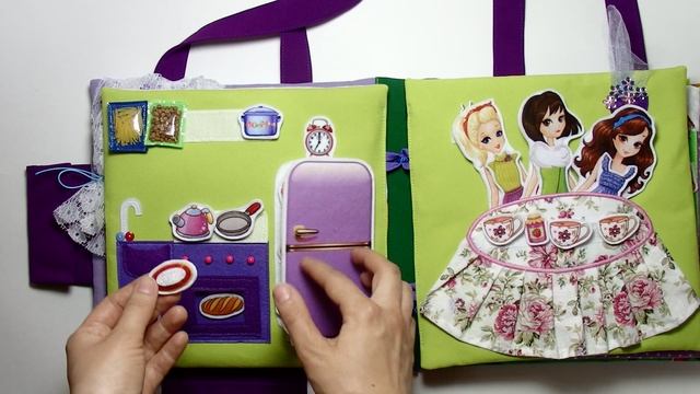 кукольный дом Сумка с тремя куколками для Алисы 9 лет из Ростова-на-Дону 