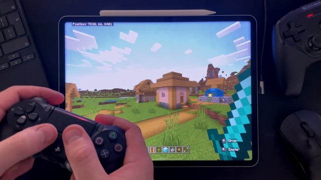 How is Minecraft on the new Apple iPad Pro 12,9" M2 model? | 120 FPS? Mouse & Keyboard, Controller смотреть онлайн