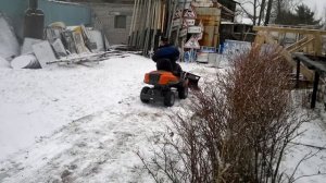 Райдер Husquarna 15T AWD (часть 1)