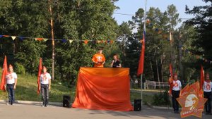 Открытие смены ПИОНЕРский лагерь 2015