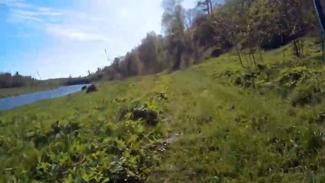 Велопоездка Москва - исток Москвы реки. Часть 15. Кожино - Берег Москвы реки (118-128км) смотреть онлайн