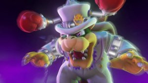 Super Mario Odyssey Финальная битва с боссом Боузер + концовка.