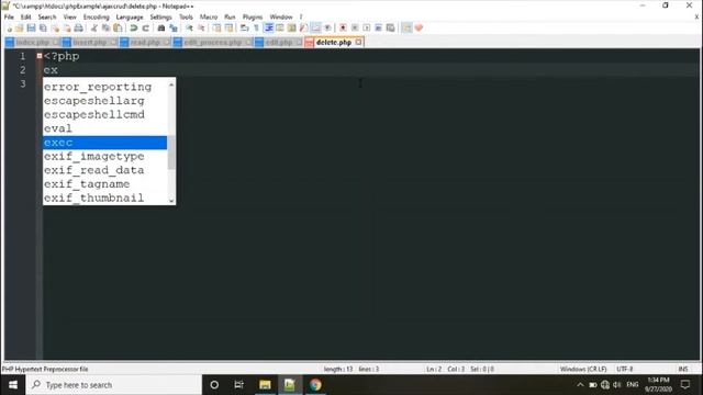 AJAX Tutorial(AJAX CRUD Series-4)