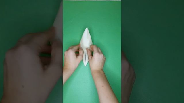 Журавлик из бумаги.?️?️ Оригами журавлик из бумаги.?️ Простой способ сделать журавлика оригами.