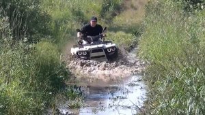 Cectek Gladiator. на квадроцкилах по Калужской области