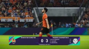 ШАХТЕР ДОНЕЦК - РЕАЛ МАДРИД. ЛЧ 5 тур. eFootball PES 2021